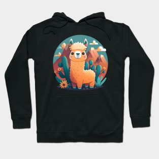 Cute Llama Hoodie